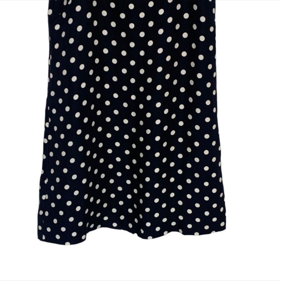 J. Crew Polka Dot Shoulder Tie Mini Dress | Size 4 - Picture 4 of 7